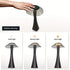 LED Tischlampe Touch dimmbar rauchgrau – USB Akku Nachttischlampe
